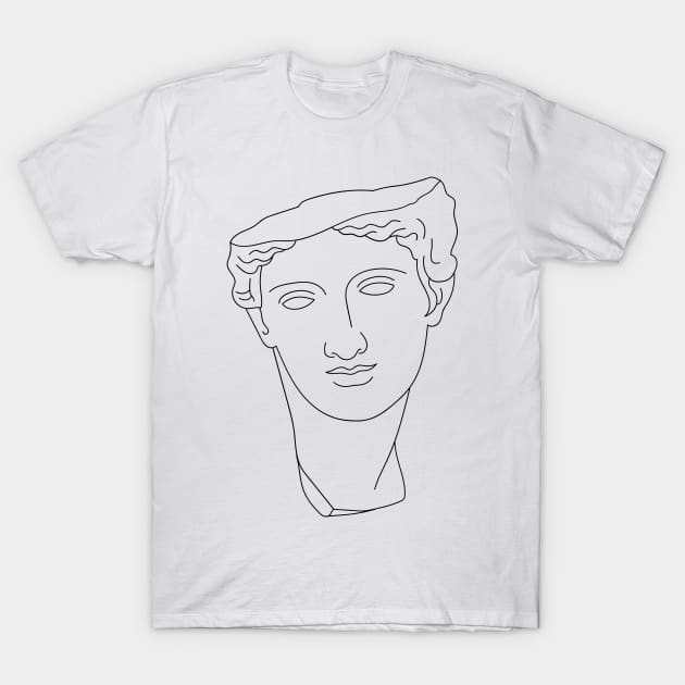 Roman face T-Shirt by JAG2B